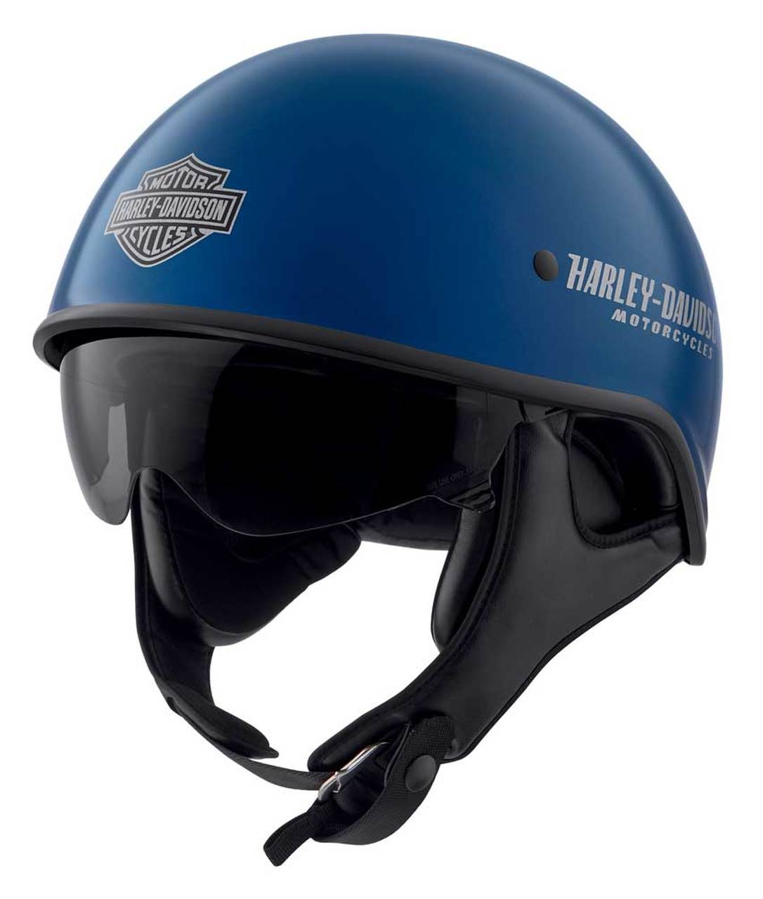 Harley-Davidson® Men's Curbside DLX X06 Half Helmet, Gloss Blue Tide
