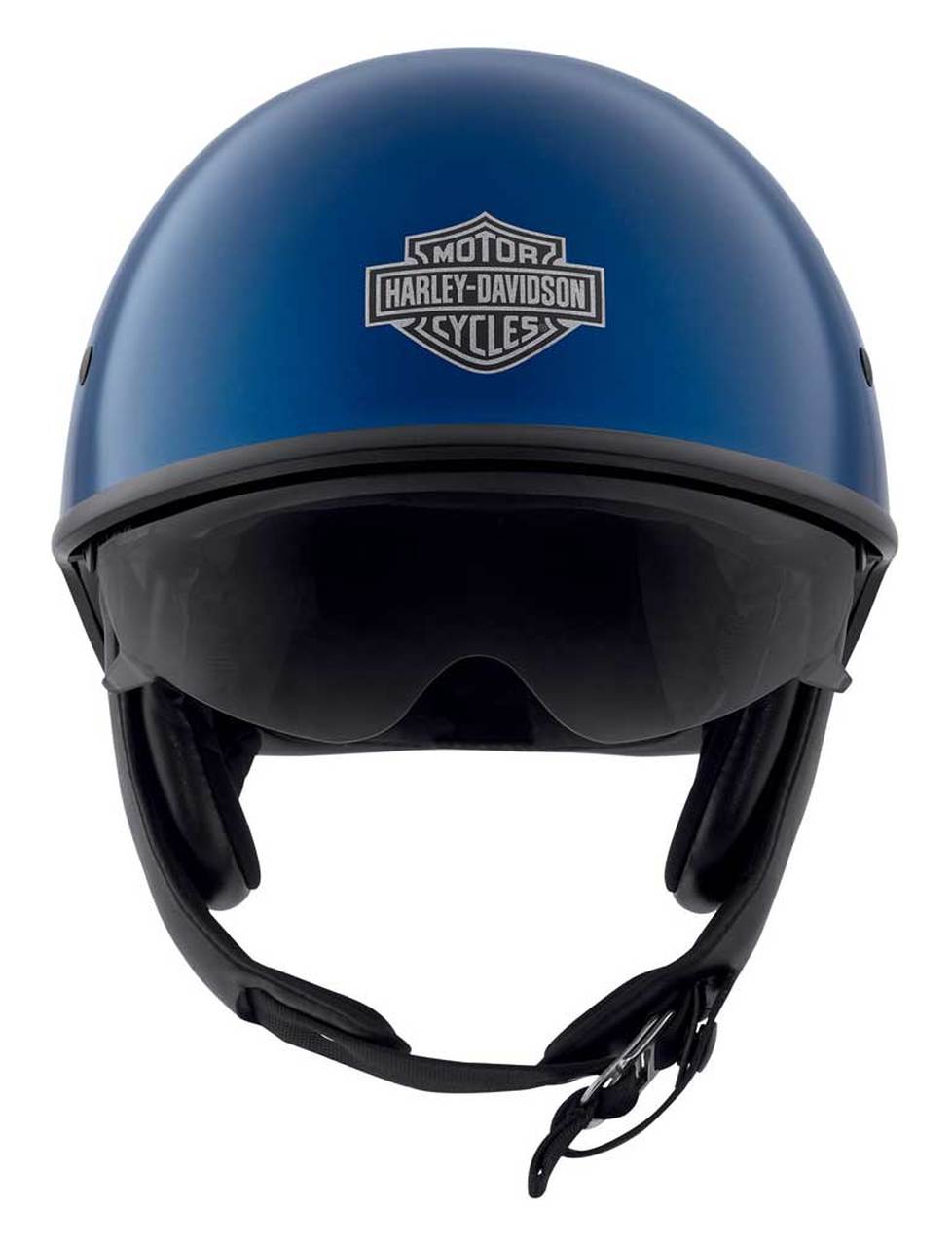 Harley-Davidson® Men’s Curbside DLX X06 Half Helmet, Gloss Blue Tide – Harley-Davidson Rimouski