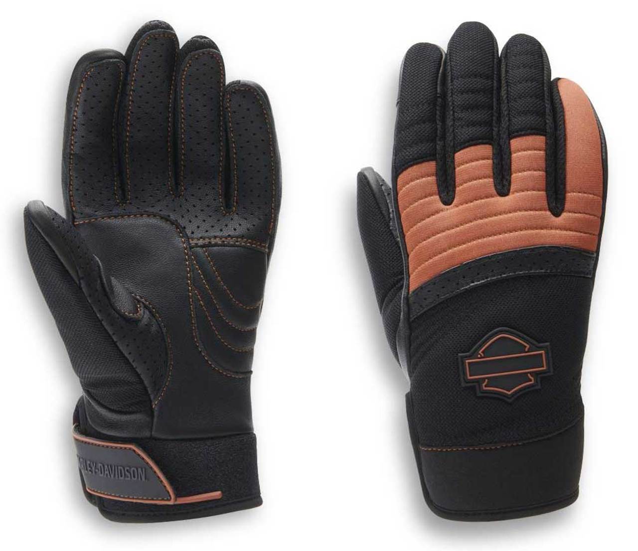 Harley-Davidson® Women's Killian Mixed Media Full-Finger Gloves