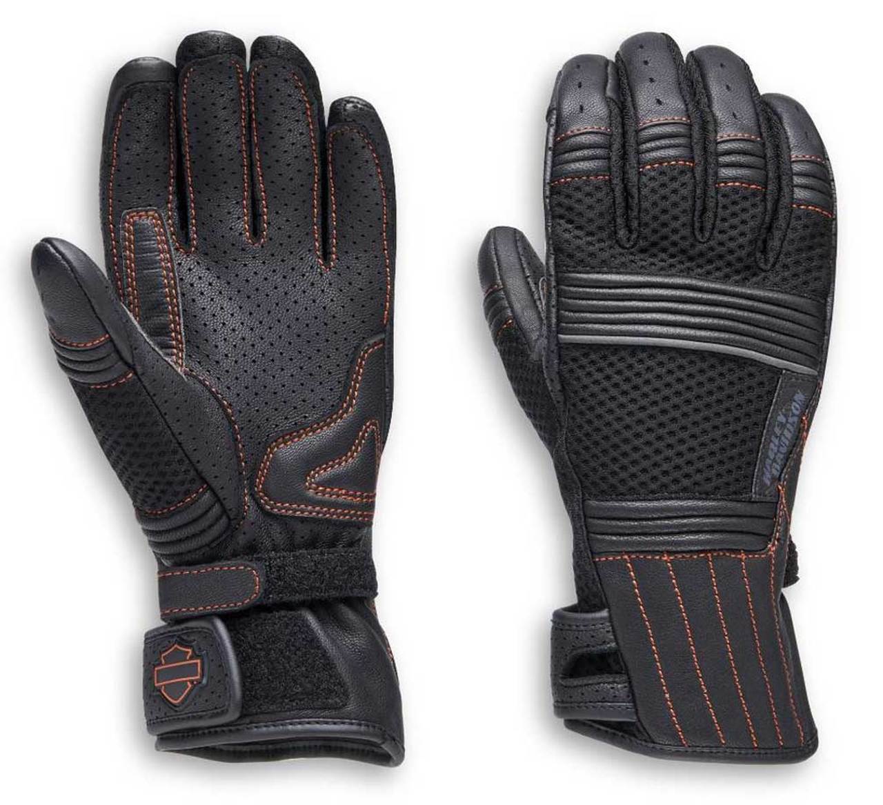 Harley-Davidson® Women's Oreti Vented Under Cuff Gauntlet Gloves