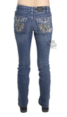 Harley-Davidson® Women’s Curvy Boot Cut Embellished Mid-Rise Jeans