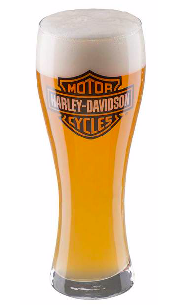 Harley-Davidson® Core Bar & Shield Logo Pilsner Glass - 22 oz