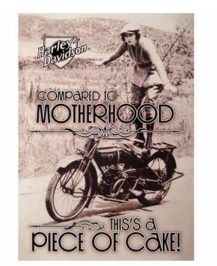 Harley-Davidson® Piece of Cake Mother’s Day Greeting Card