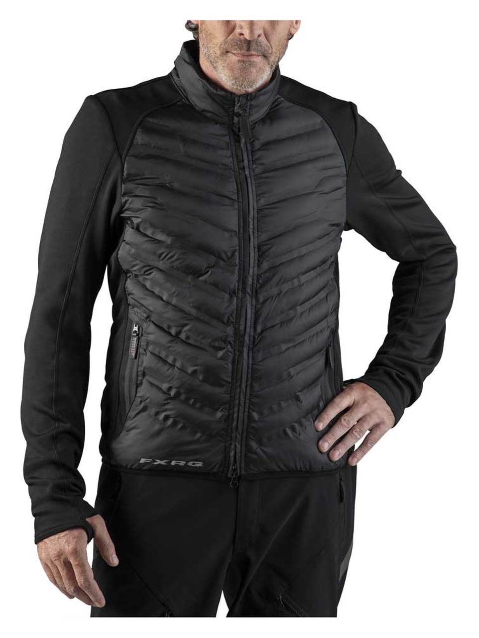 Harley-Davidson® Men's FXRG Thinsulate Mid-Layer Jacket, Black