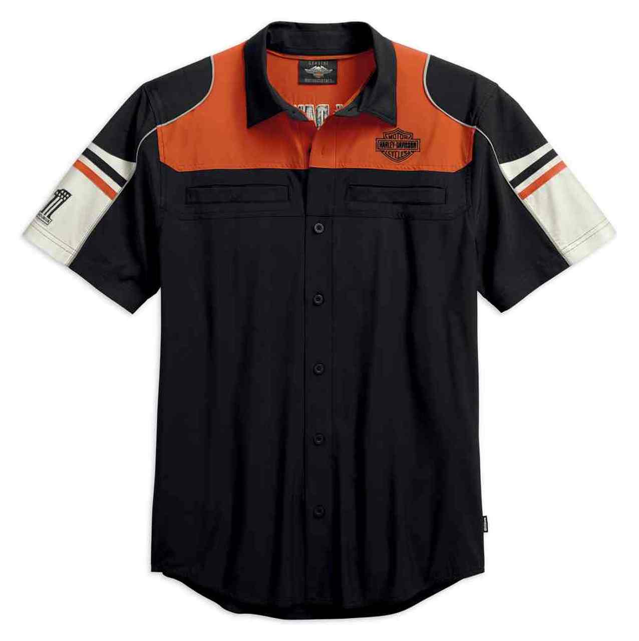 Harley-Davidson® Men’s Performance Colorblock Shirt w/ Coolcore Tech
