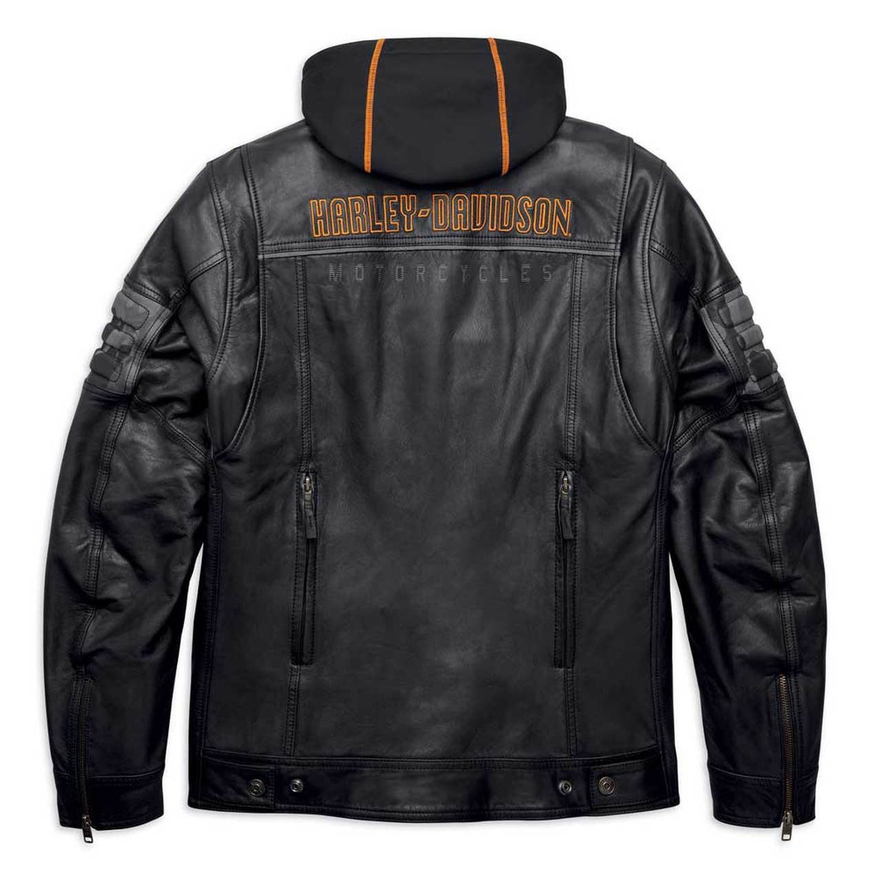 Harley-Davidson® Men’s Bridgeport 3-IN-1 Leather Jacket, Black