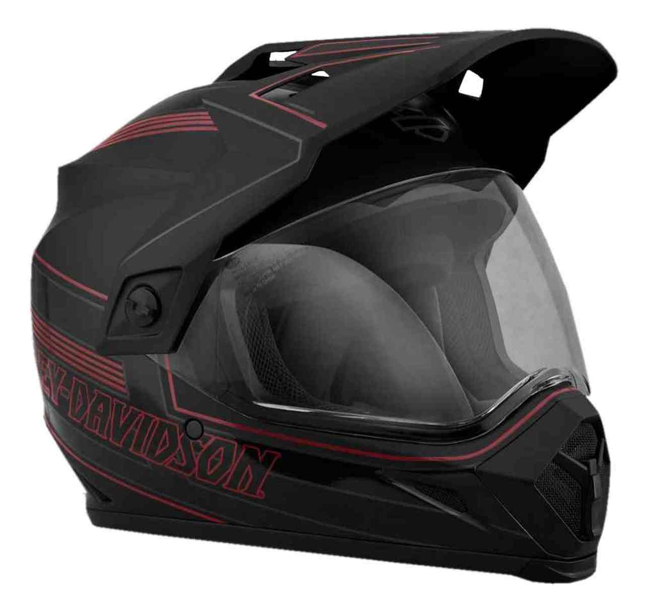 Harley-Davidson® Men's Motopolis B15 Full-Face Helmet, Matte Black