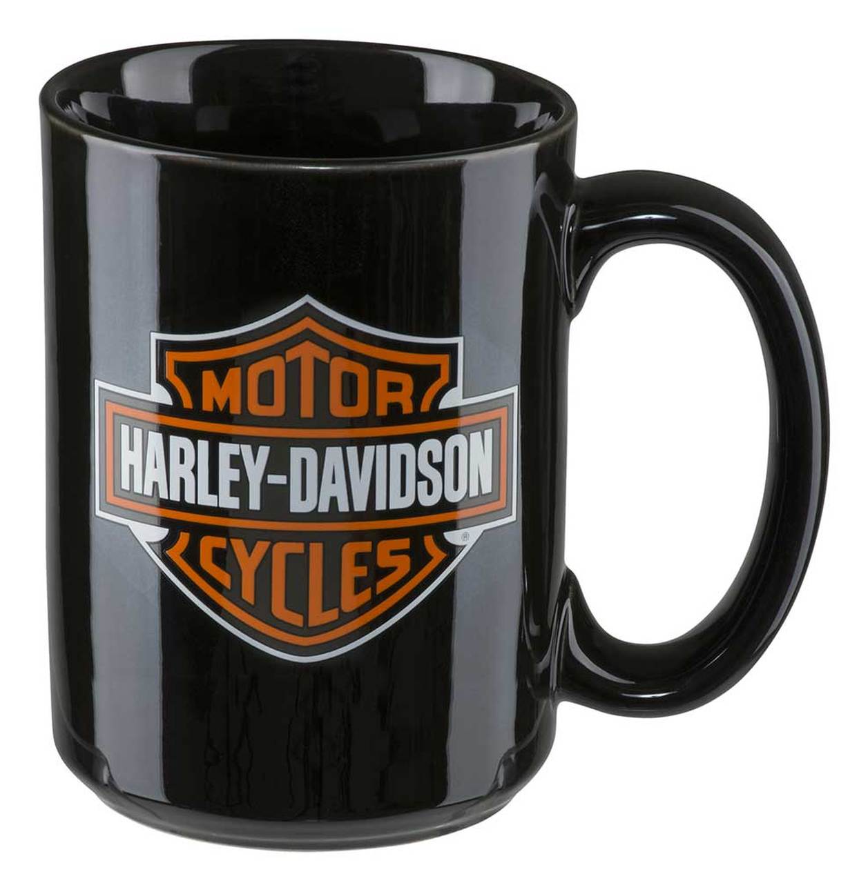 Harley-Davidson® Core Bar & Shield Logo Coffee Mug, 15 oz. – Black
