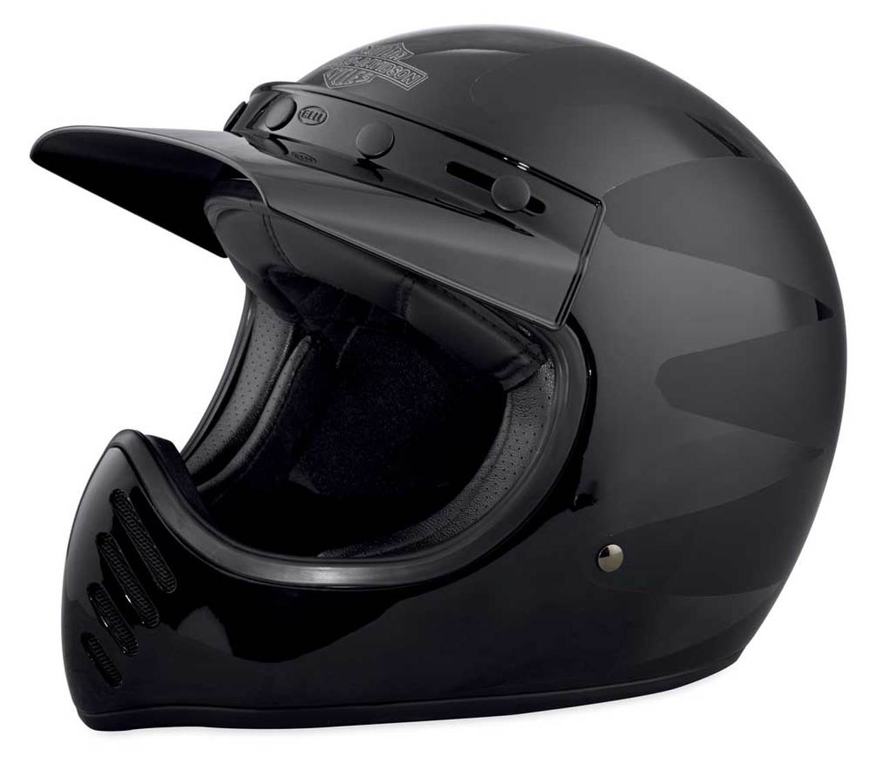 Harley-Davidson® Men's Garage Stinger B14 Full-Face Helmet, Black