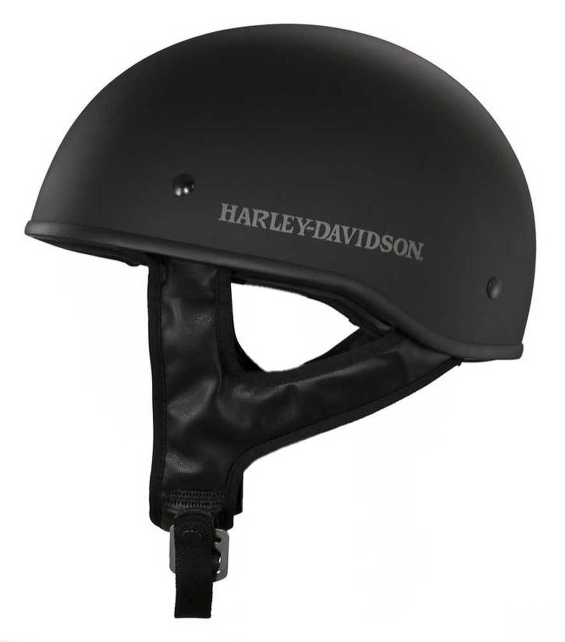 Harley-Davidson® Men’s Overdrive Low Profile Half Helmet, Black