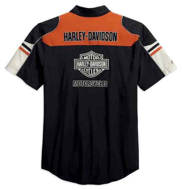 Harley-Davidson® Men’s Performance Colorblock Shirt w/ Coolcore Tech