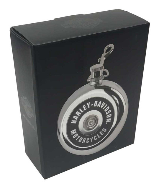 Flasque ronde style filtre à air