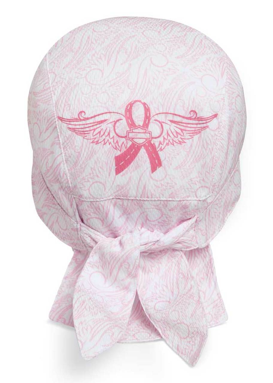 Harley-Davidson® Women’s Pink Label Performance Headwrap, Pink/White