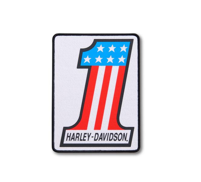 Harley-Davidson #1 Logo Large Iron-On Patch