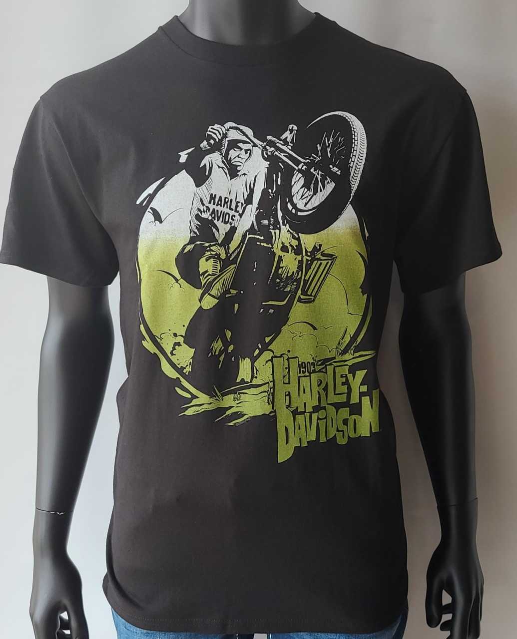HARLEY DAVIDSON BLACK*RUN THE GEARS