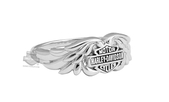 HARLEY DAVIDSON CLASSIC DOUBLE WING B&S RING