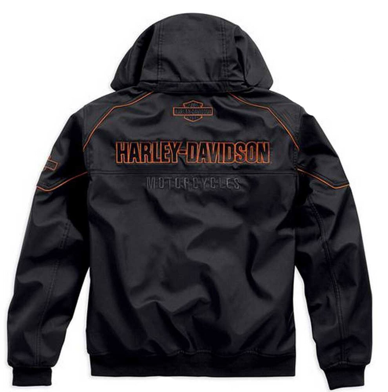 Harley-Davidson® Men’s Idyll Performance Soft Shell Jacket, Black