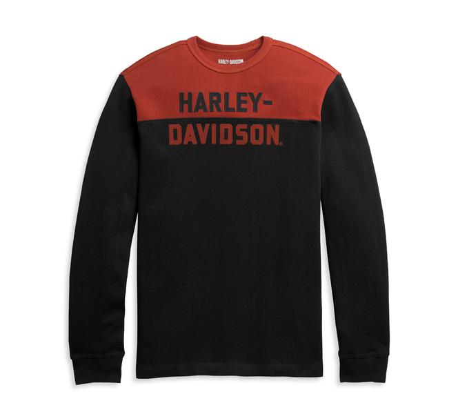 HARLEY DAVIDSON PULLOVER-KNIT,RED