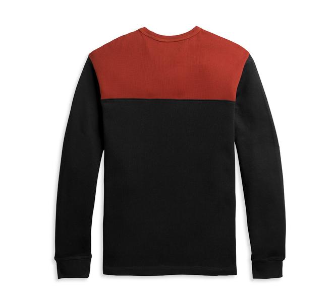 HARLEY DAVIDSON PULLOVER-KNIT,RED