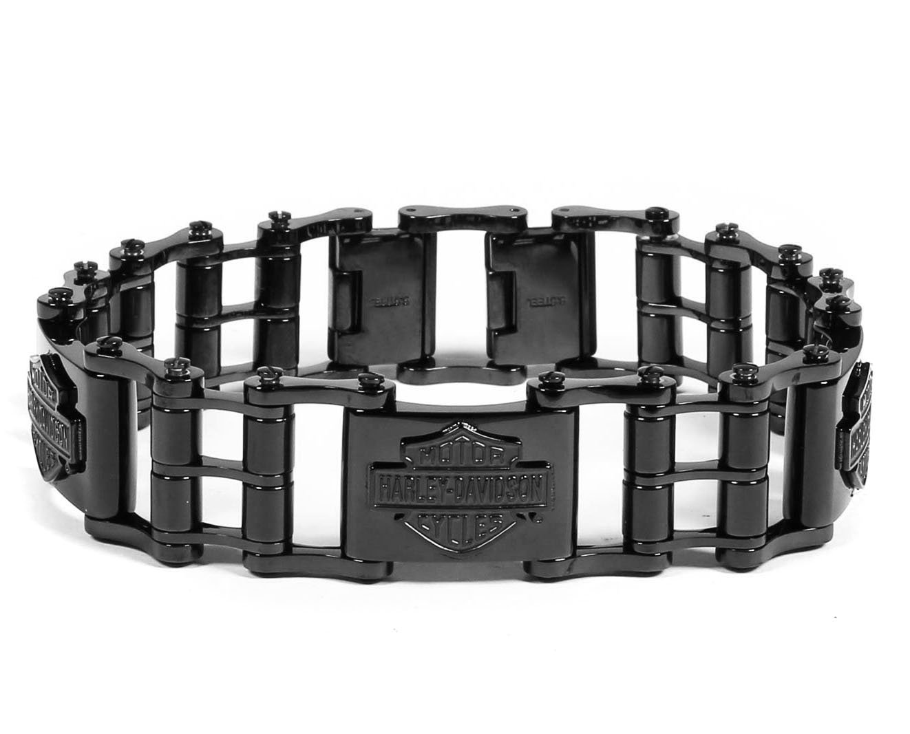 HARLEY DAVIDSON BLACKOUT BIKE CHAIN B&S BRACELET HarleyDavidson Rimouski