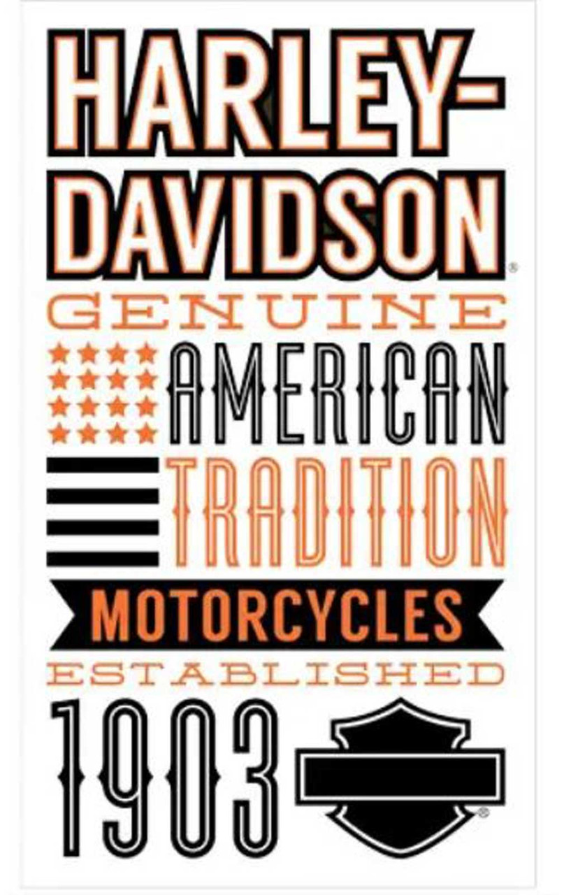 Autocollant H-D Stack