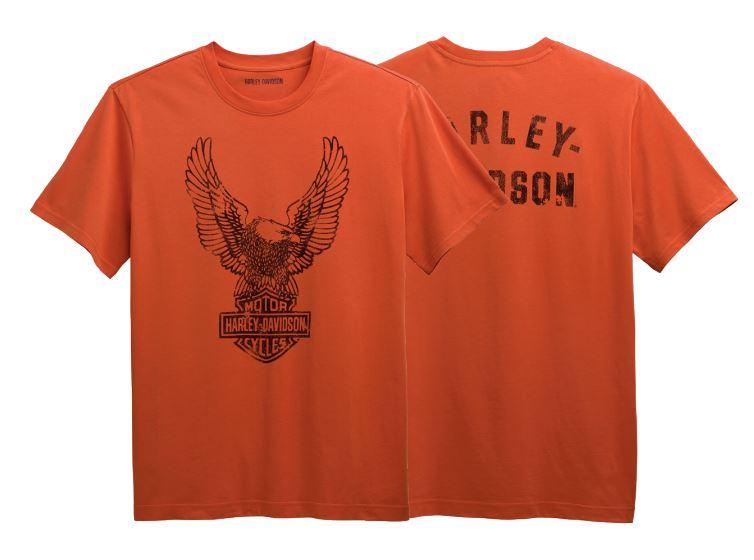 HARLEY-DAVIDSON® MEN’S WINGED EAGLE LOGO SHORT SLEEVE T-SHIRT