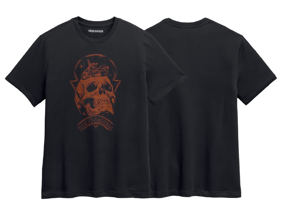Harley-Davidson t-shirt Skull Space