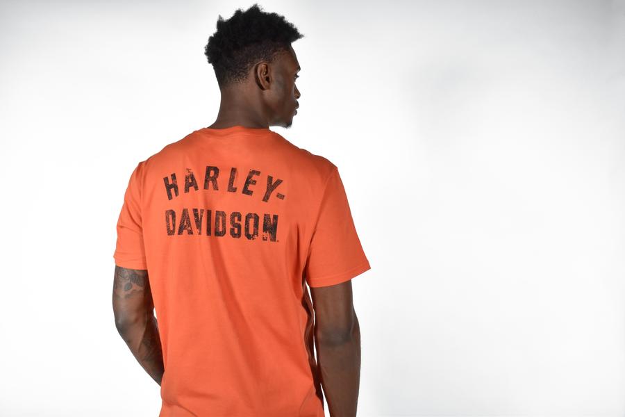 HARLEY-DAVIDSON® MEN’S WINGED EAGLE LOGO SHORT SLEEVE T-SHIRT