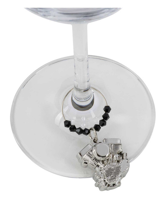 Ensemble bouchon à vin et breloques