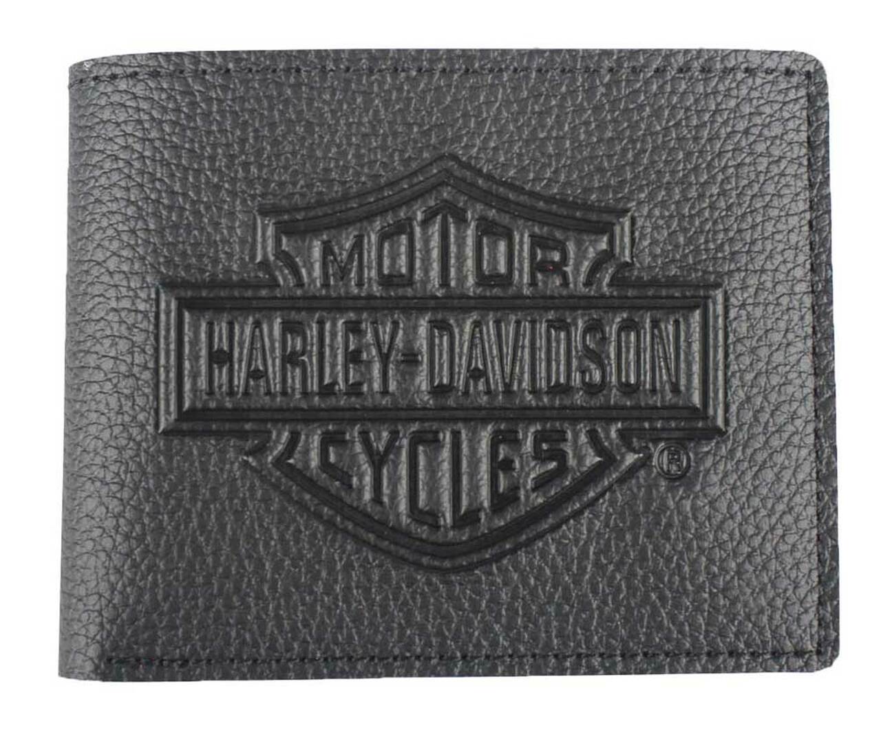 HARLEY DAVIDSON B&S EMBOSSED BILLFOLD – Harley-Davidson Rimouski