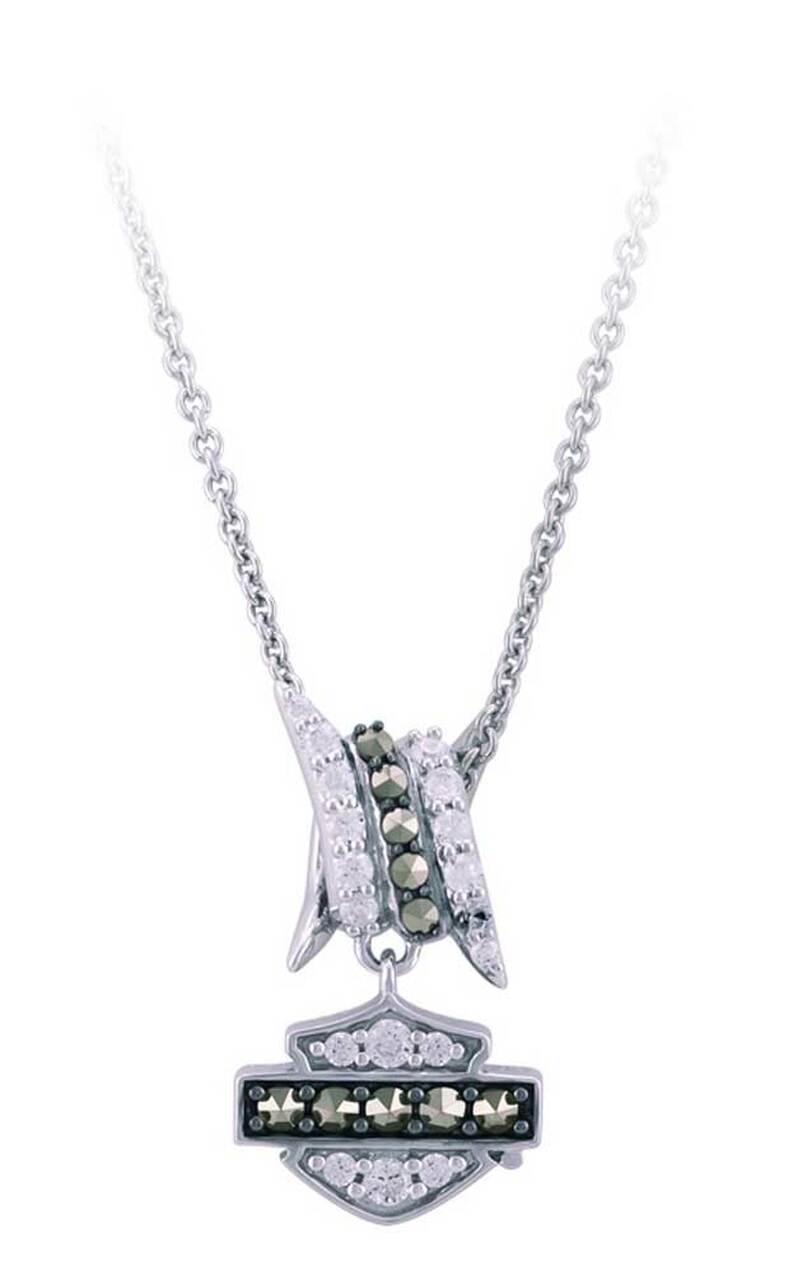 HARLEY DAVIDSON BLING BARB WIRE NECKLACE HarleyDavidson Rimouski