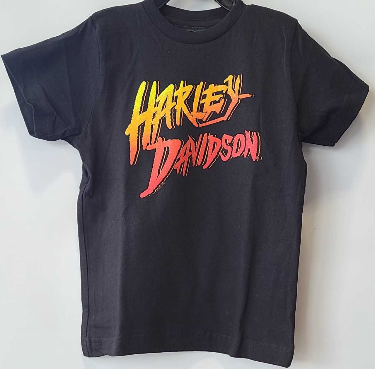 HARLEY DAVIDSON FIRE TEXT S/S TDDLR