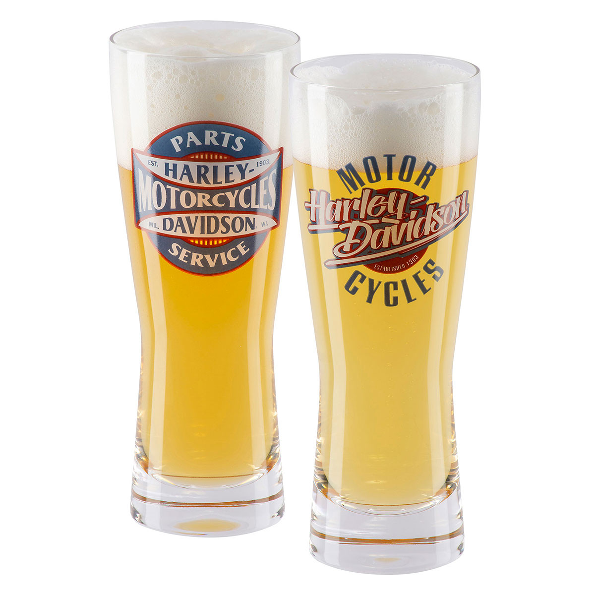 HARLEY DAVIDSON  PARTS & SERVICE PILSNER SET