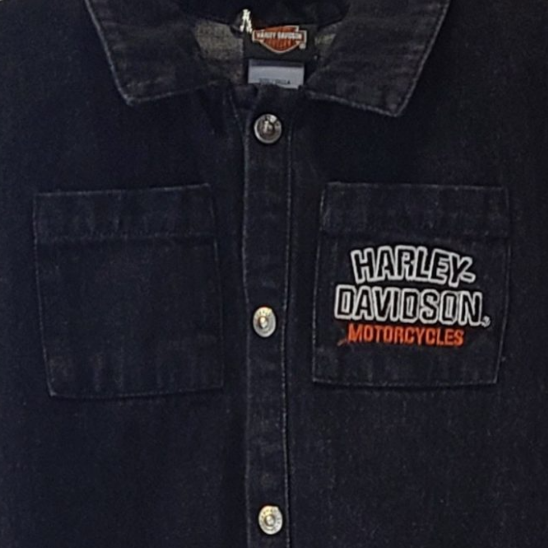 Salopette en jean Harley-Davidson® pour enfant – 4/5T