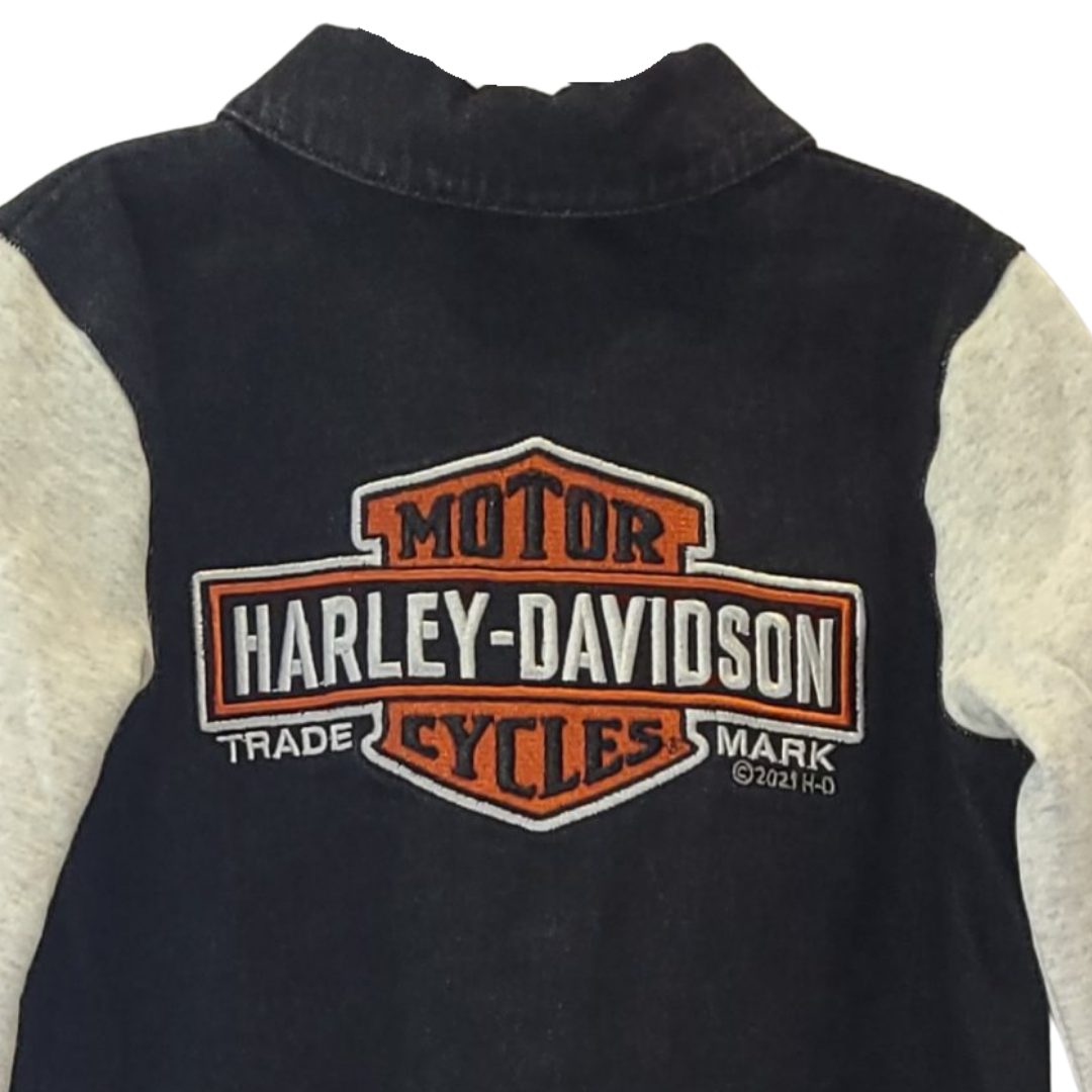 Salopette en jean Harley-Davidson® pour enfant – 4/5T