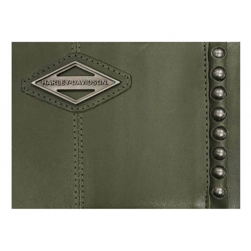 Portefeuille pochette Harley-Davidson® en cuir