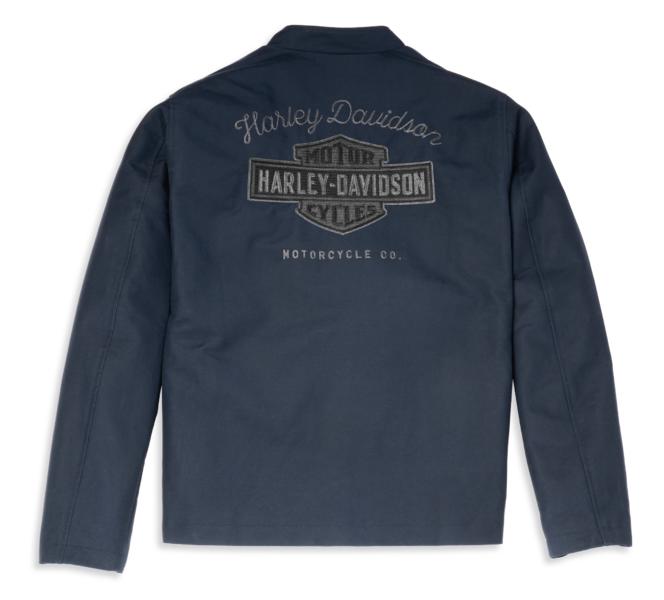 Harley Davidson men’s Chainstitch Embroidery Twill Jacket