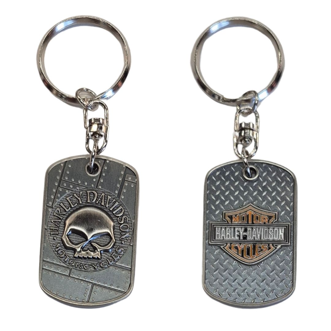 Porte-clés Harley-Davidson® classique Skull