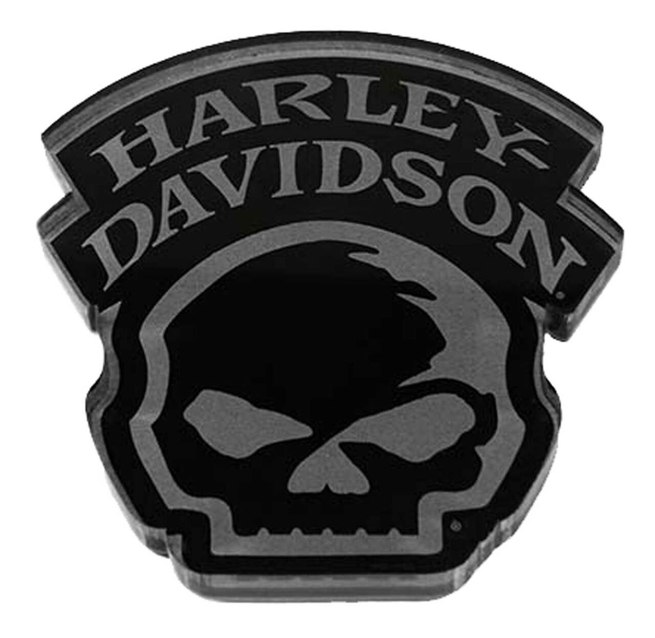 HARLEY DAVIDSON MAGNET 3” H-D STOCK HARLEY-DAVIDSON WILLIE G MAGNET