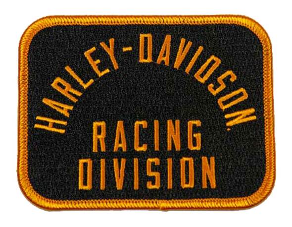HARLEY DAVIDSON PATCH SYMBOLARTS H-D STOCK 2022 RACING DIVISION PATCH