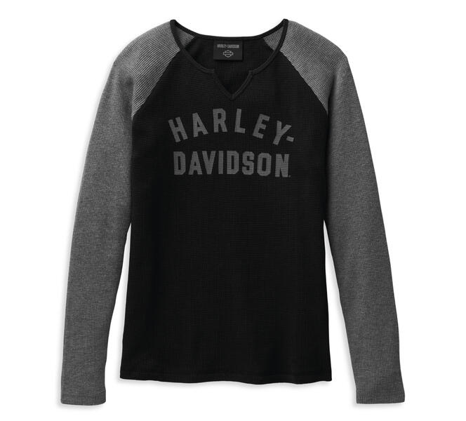 HARLEY DAVIDSON Women’s Hallmark Thermal Knit Top