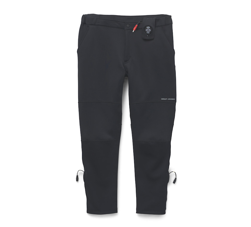 HARLEY DAVIDSON HEATED-BOTTOMS,MID LAYER,12V,BLACK