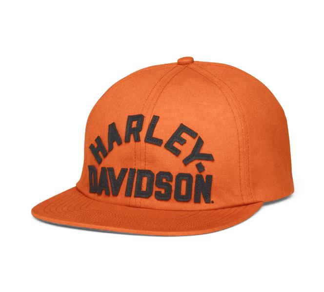 HARLEY DAVIDSON CAP-BB,WOVEN,ORANGE