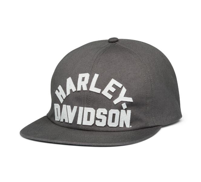 HARLEY DAVIDSON CAP-BB,WOVEN,DARK GREY
