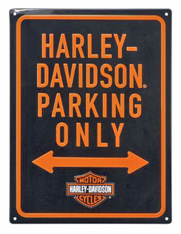 Harley Davidson® Parking Only Tin Sign