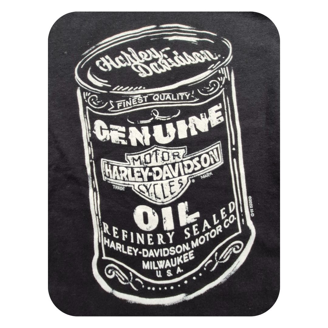 HARLEY DAVIDSON OILED LDS BK