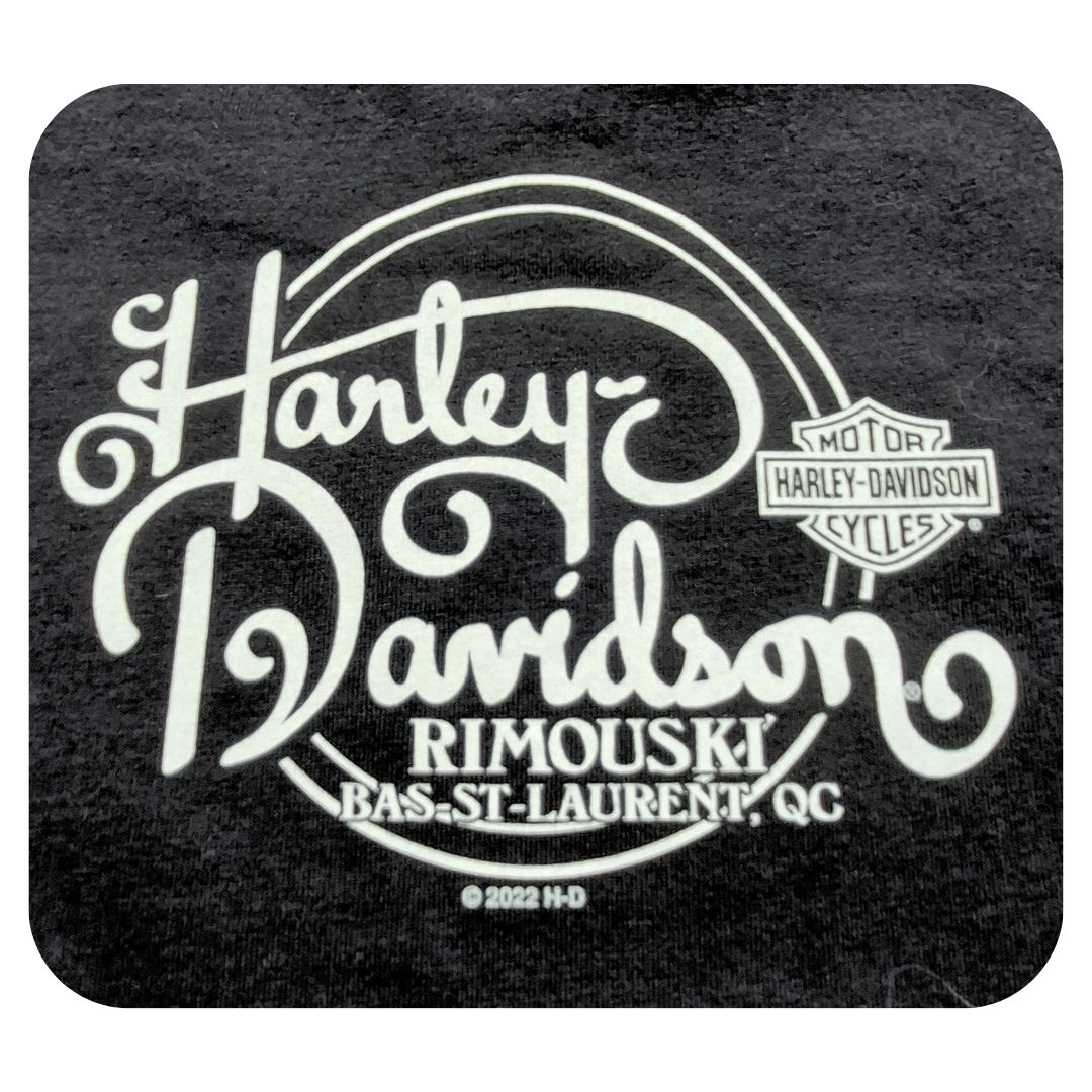 HARLEY DAVIDSON OILED LDS BK