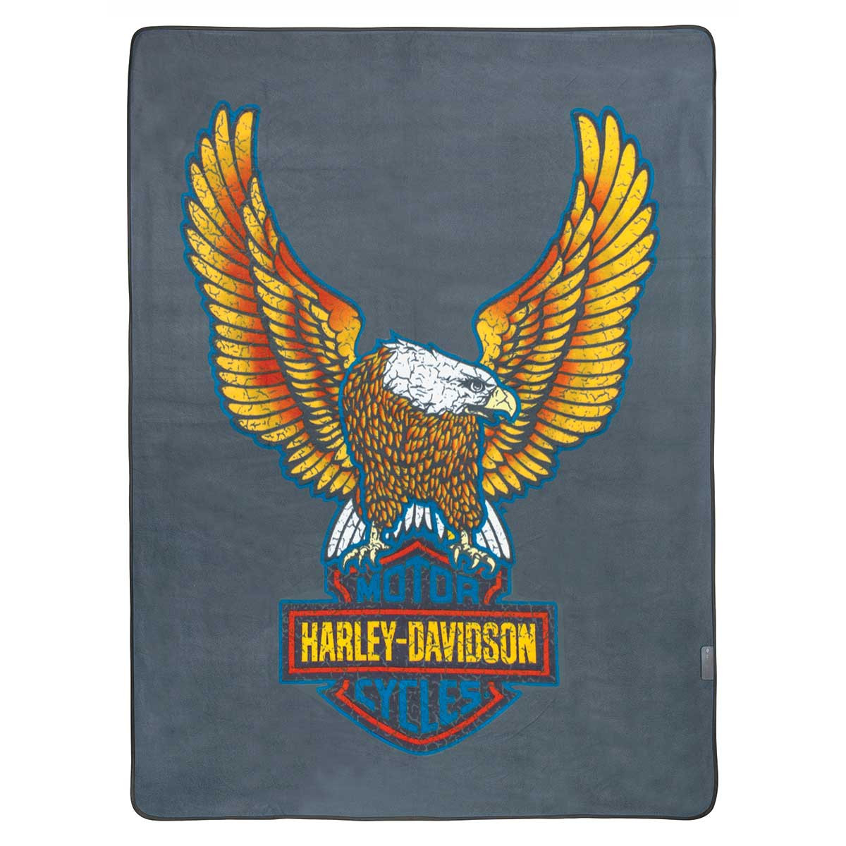 HARLEY DAVIDSON B&S EAGLE FOLDING BLANKET