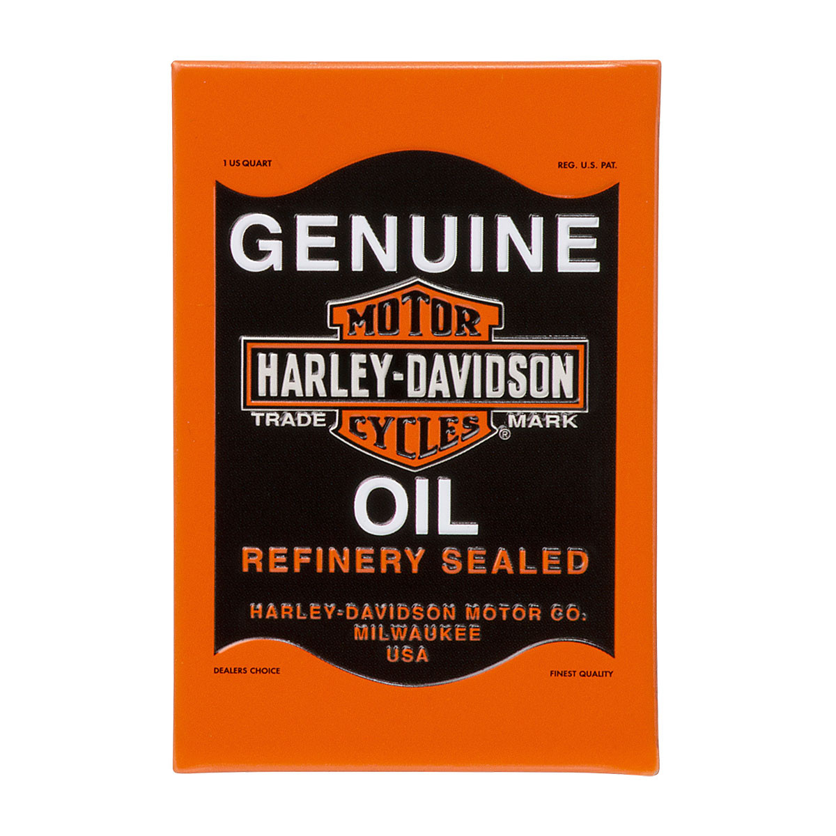 HARLEY DAVIDSON GENUINE OIL MAGNET