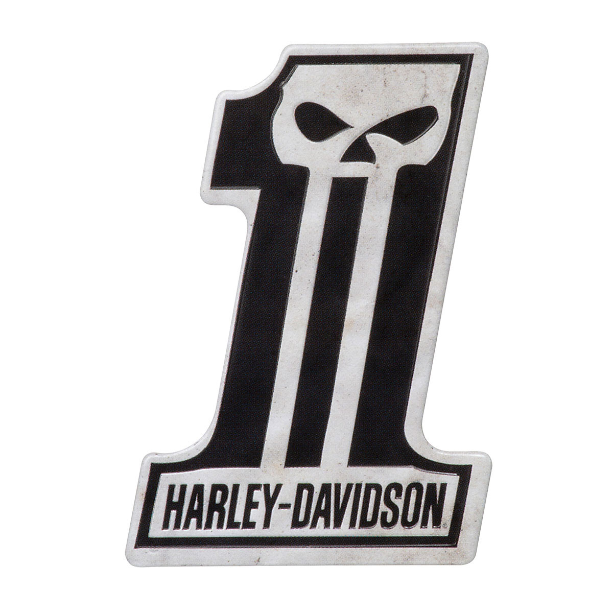 HARLEY DAVIDSON #1 SKULL MAGNET